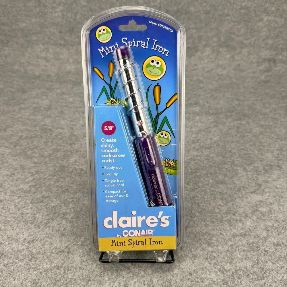 2006 Claire's by Conair Mini Spiral Iron 5/8